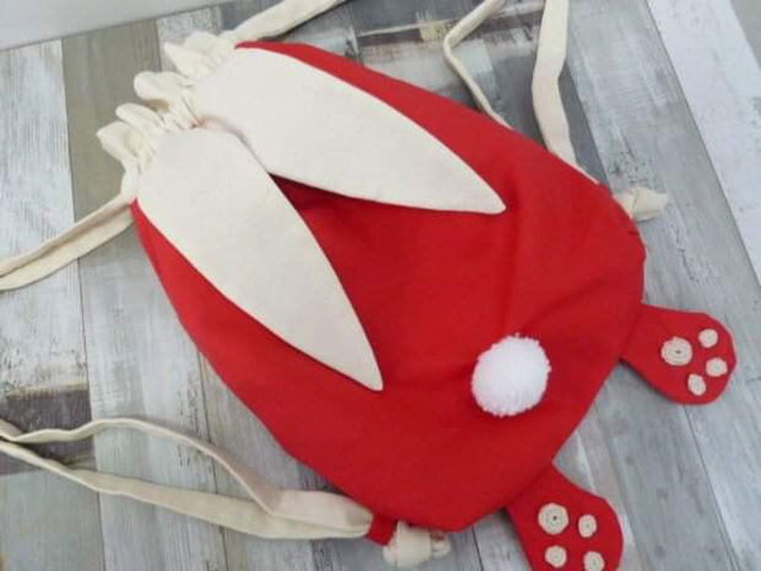 Rucsac iepuraș  - genți și portofele - rucsacuri - ghiozdane școală - Artynos.ro