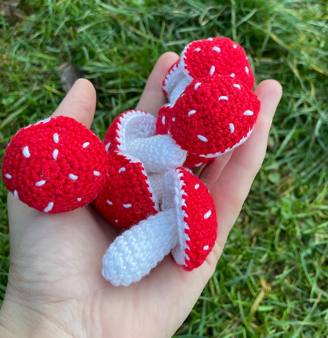 Ciuperci crosetate - jucării și echipamente pentru copii - accesorii sport - accesorii pentru alte jocuri și sporturi - Artynos.ro