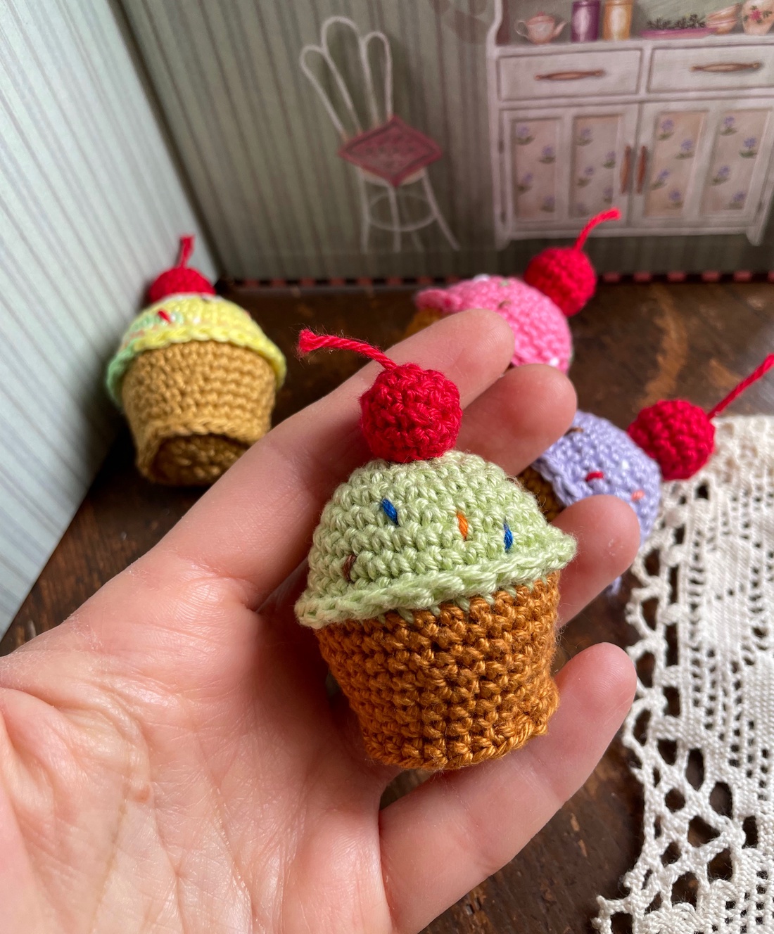 Brioșe crosetate - jucării și echipamente pentru copii - accesorii sport - accesorii pentru jocuri cu mingea - Artynos.ro