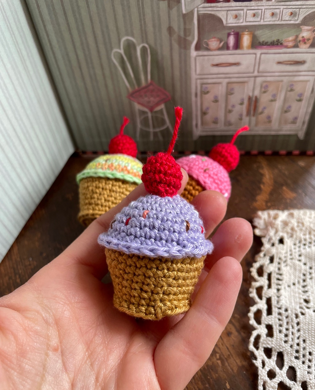 Brioșe crosetate - jucării și echipamente pentru copii - accesorii sport - accesorii pentru jocuri cu mingea - Artynos.ro