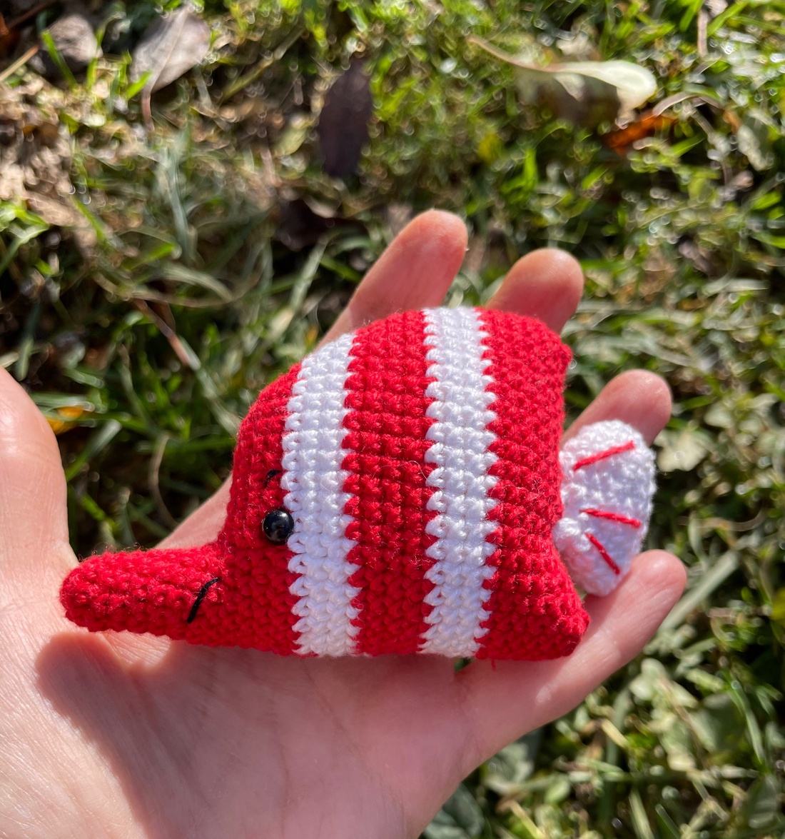 Pești croșetați - jucării și echipamente pentru copii - accesorii sport - accesorii pentru alte jocuri și sporturi - Artynos.ro