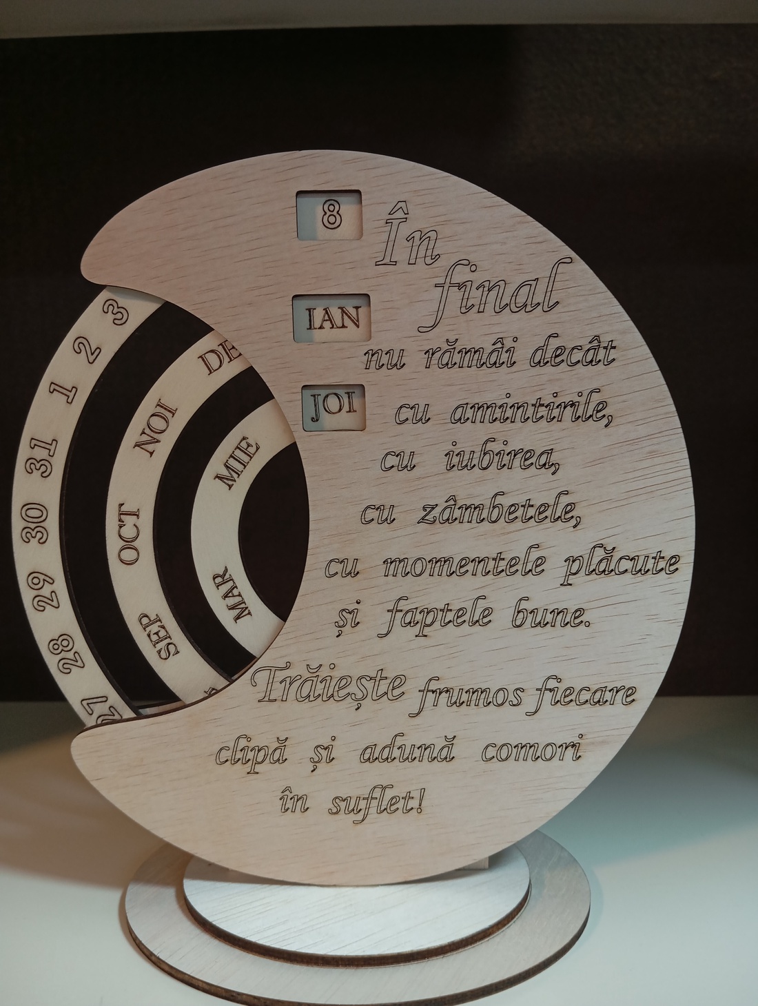 Calendar unic handmade  - casă & stil de viață - produse de papetărie - calendar și planificator - Artynos.ro