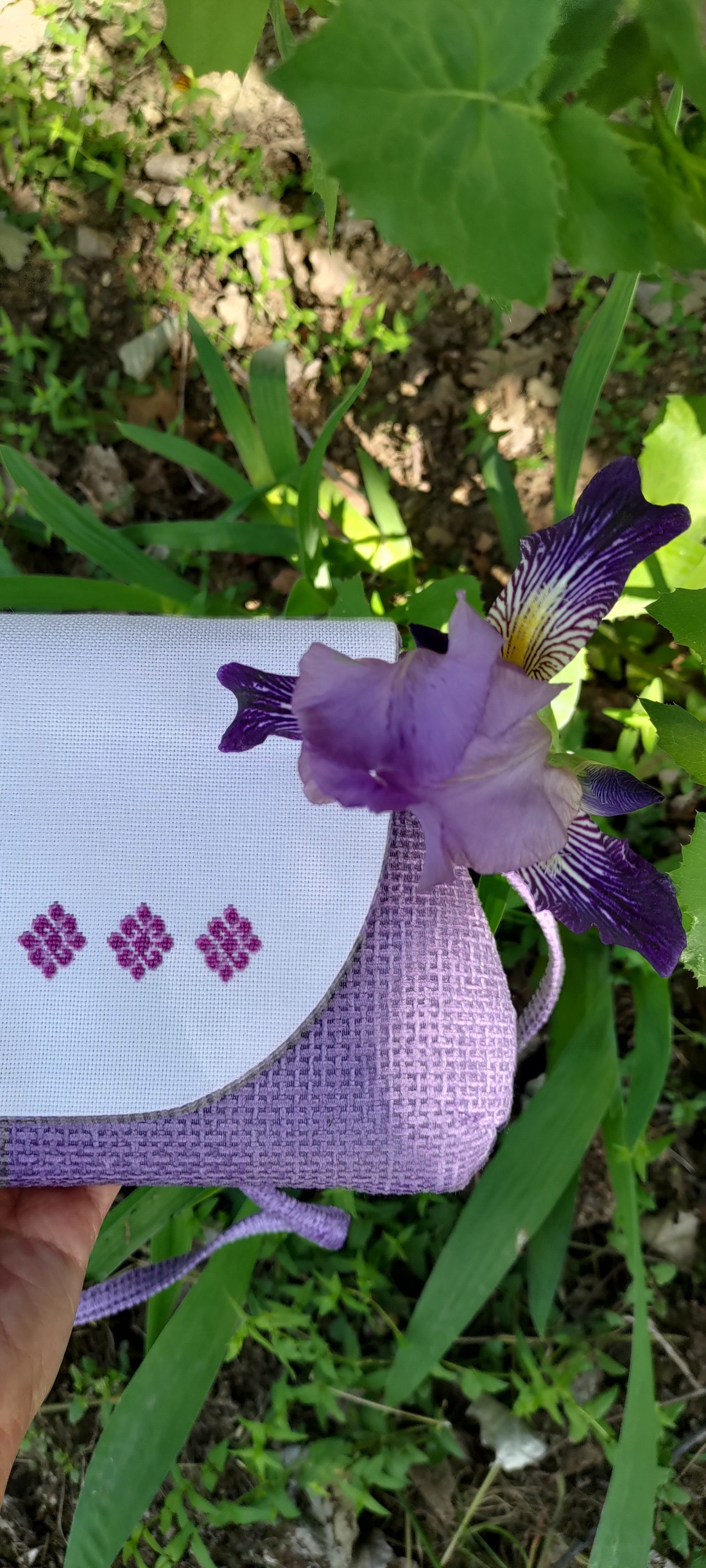 Poseta plic traditionala Violet - accesorii nuntă - accesorii de nuntă - gentuță mireasă și genți - Artynos.ro