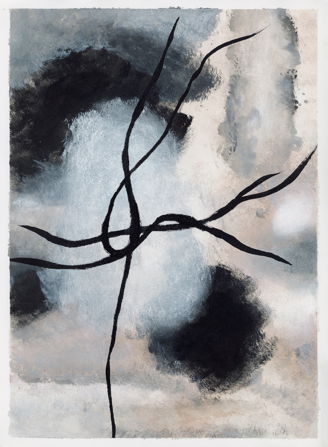 Print Acuarela pe hartie acuarela cadou inedit print abstract albastru decoratiune interioara design interior poster alb - arte vizuale și accesorii  - alte arte - Artynos.ro
