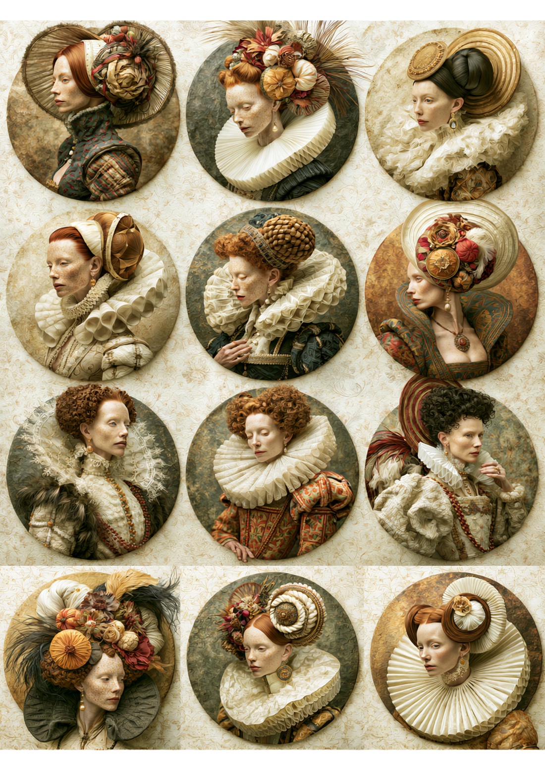 Nobila Epoque (D) - Rice paper decoupage, Hartie de orez imprimata A4  - accessorii și unelte - hârtie - hârtie decoupage - Artynos.ro