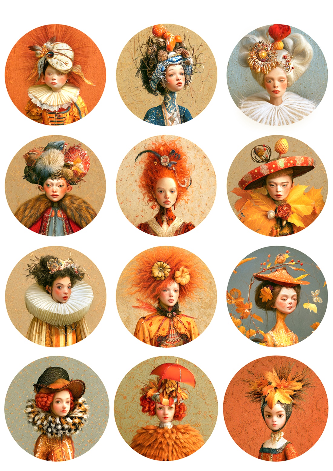 Hârtie de orez A4, The Sovereigns of Imagination D � Rice paper decoupage, Hârtie de orez A4 pentru decoupage - accessorii și unelte - hârtie - hârtie decoupage - Artynos.ro