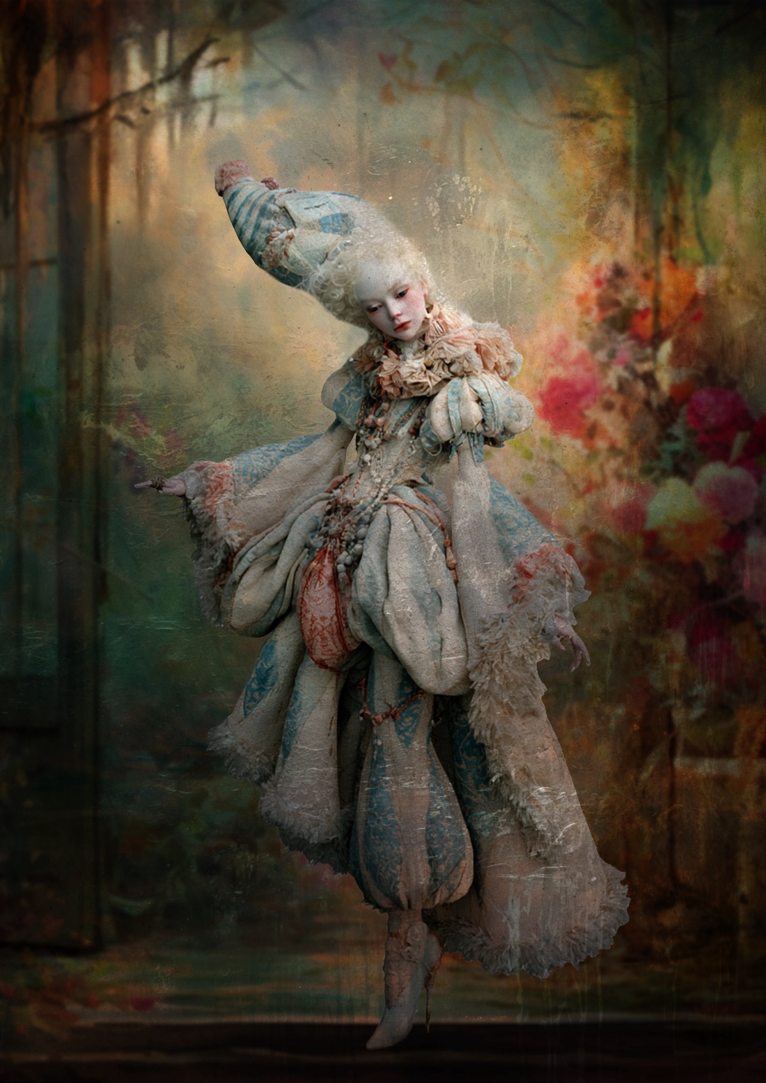 Salon d�Hiver (D) - Fantasy rice paper, Hartie de orez decoupage A4 - accessorii și unelte - hârtie - hârtie decoupage - Artynos.ro