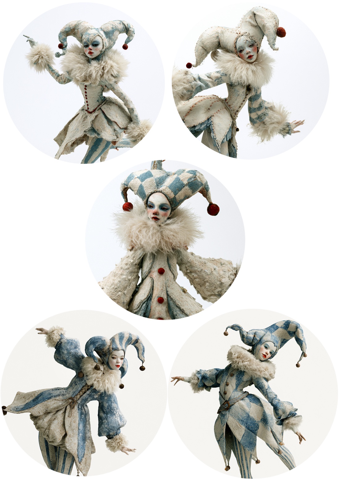 Hartie de orez A4  Cinci figuri  (B) -  hartie de orez, rice paper A4 - accessorii și unelte - hârtie - hârtie decoupage - Artynos.ro