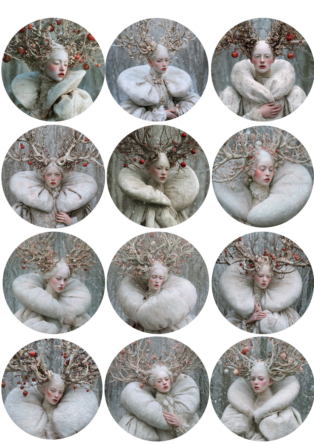 Hartie de orez A4  White Woods  (C) -  hartie de orez, rice paper decoupage A4 - accessorii și unelte - hârtie - hârtie decoupage - Artynos.ro