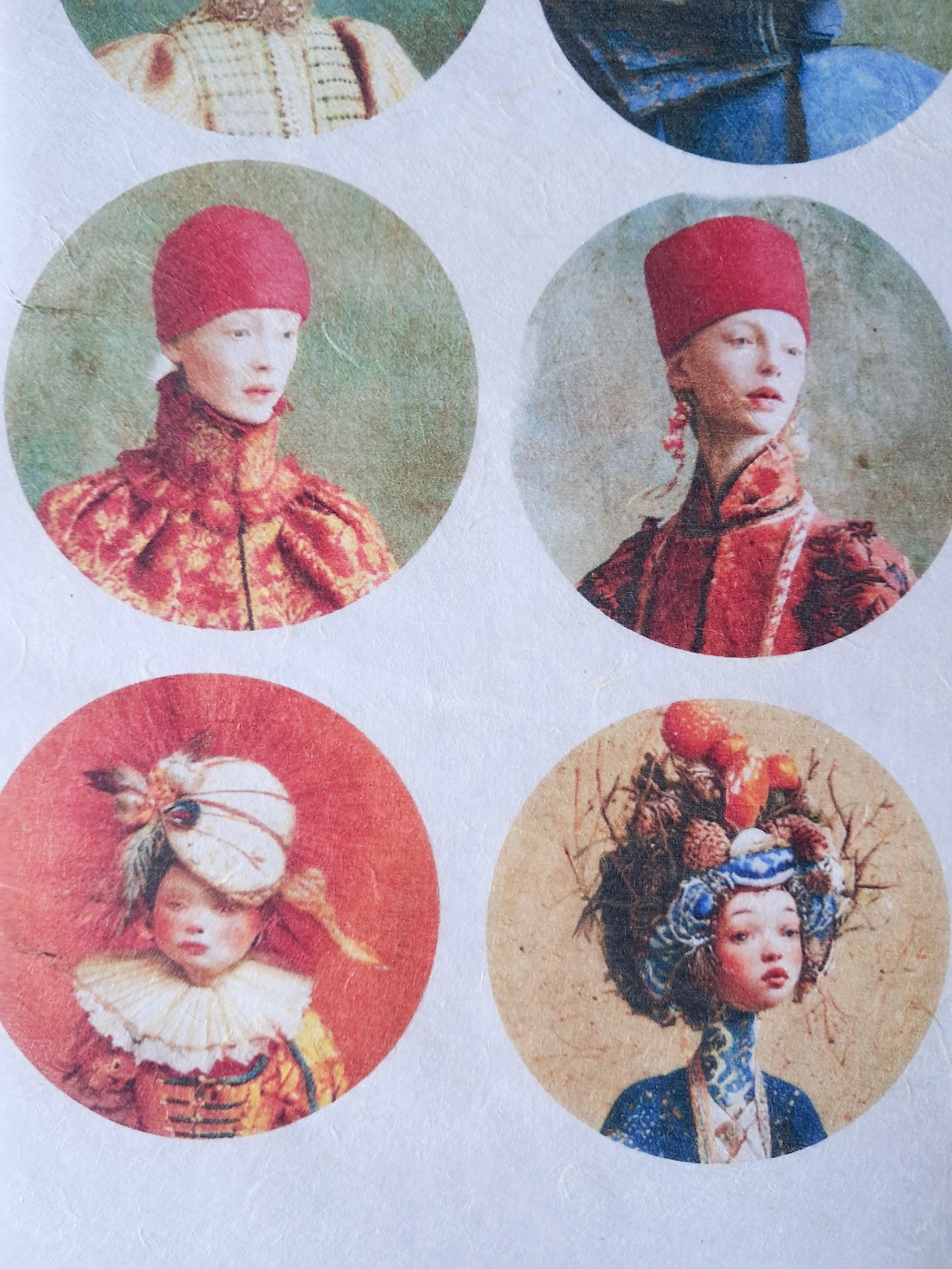 Hârtie de orez A4, The Sovereigns of Imagination (A) � Rice paper decoupage, Hârtie de orez A4 pentru decoupage - accesorii și unelte - hârtie - hârtie decoupage - Artynos.ro