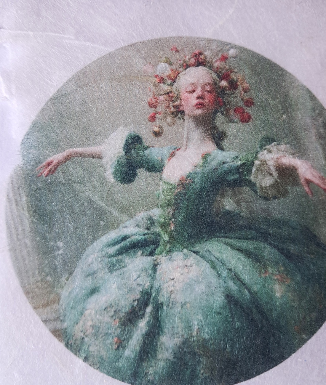 Hartie de orez A4  Ballerina (A) -  hartie de orez, rice paper decoupage A4 - accessorii și unelte - hârtie - hârtie decoupage - Artynos.ro