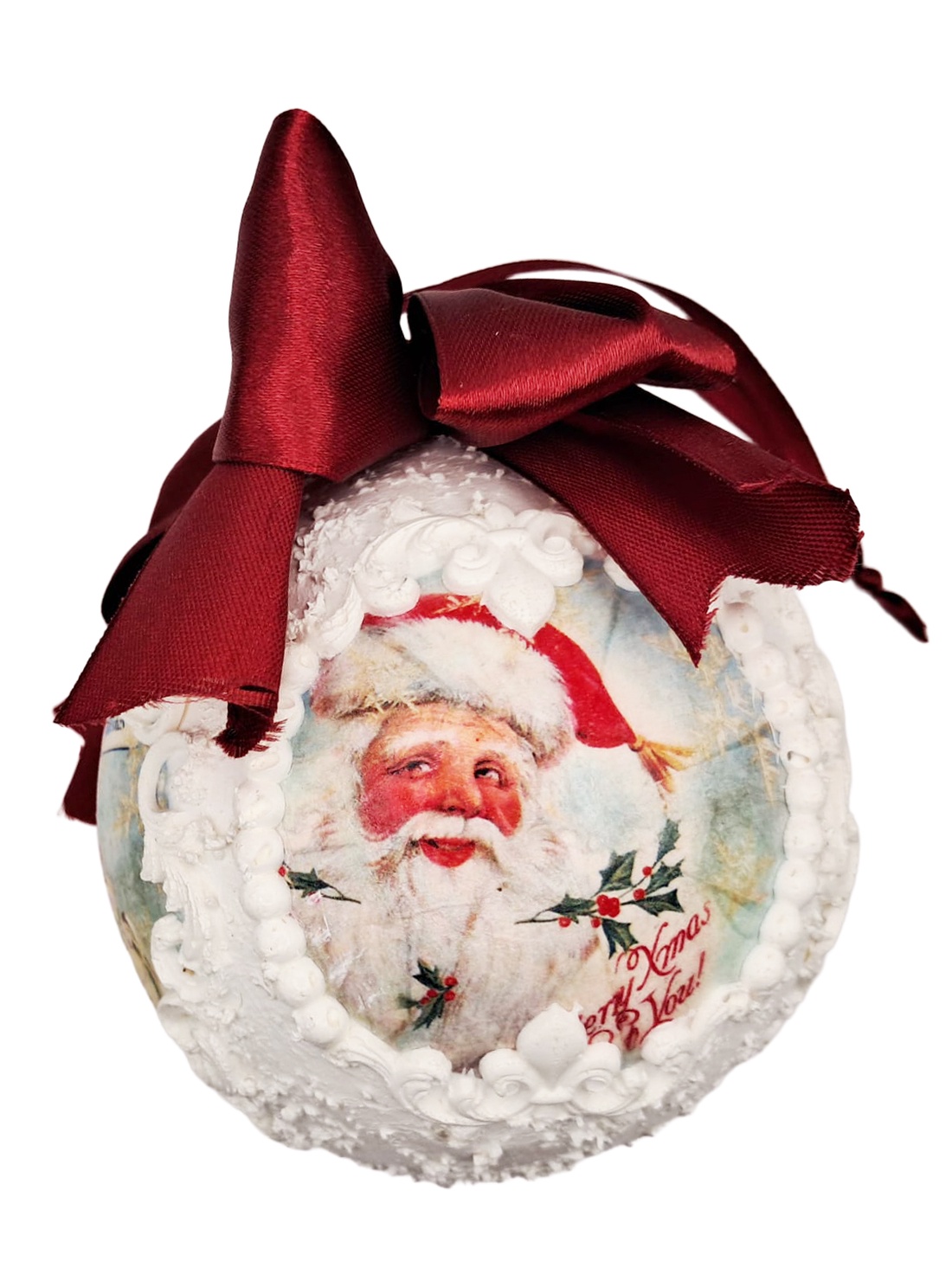 Glob Povestea lui Mos Craciun - crăciun - decorațiuni de crăciun de casă - pom de crăciun  - Artynos.ro
