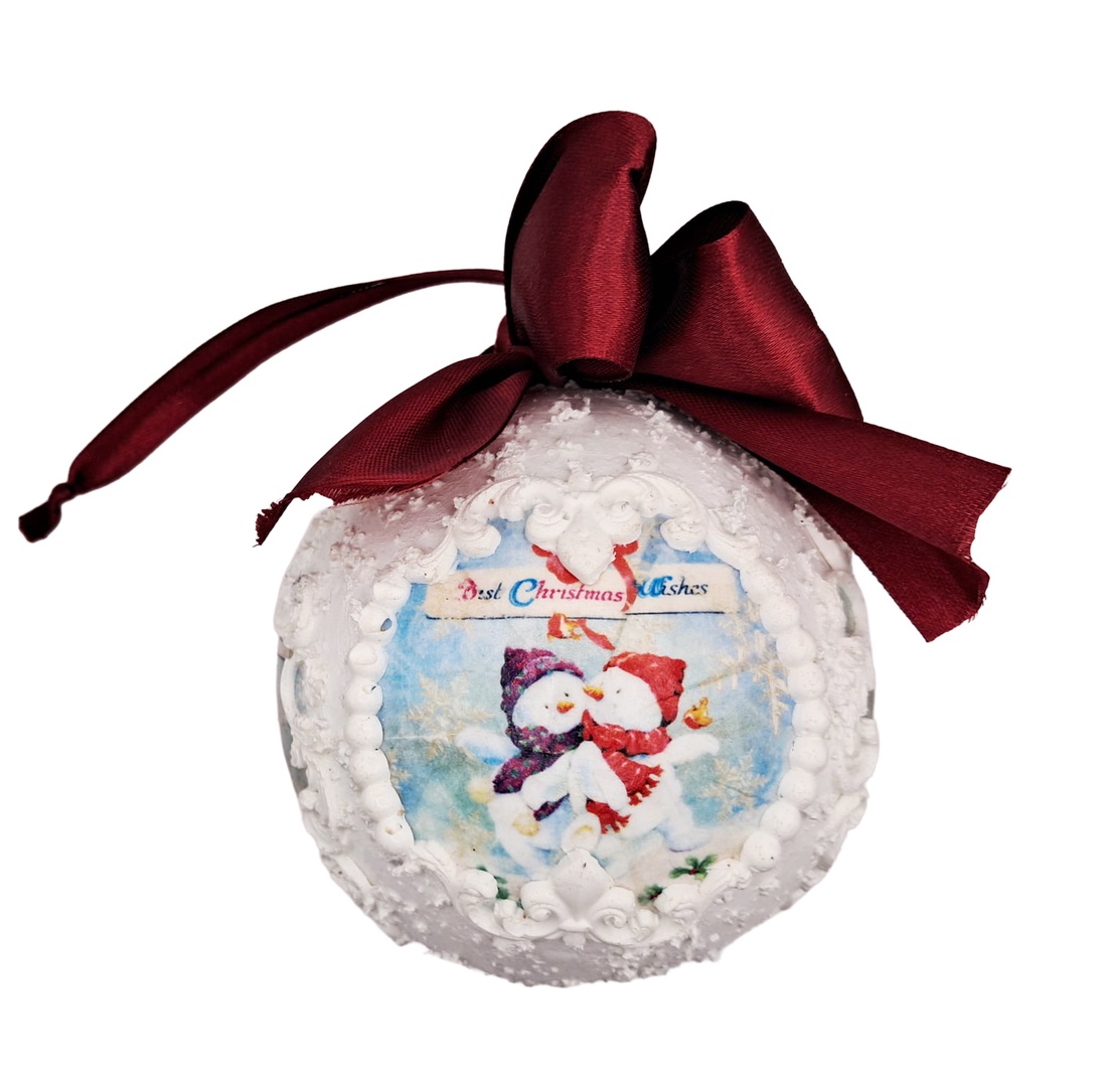 Glob Povestea lui Mos Craciun - crăciun - decorațiuni de crăciun de casă - pom de crăciun  - Artynos.ro