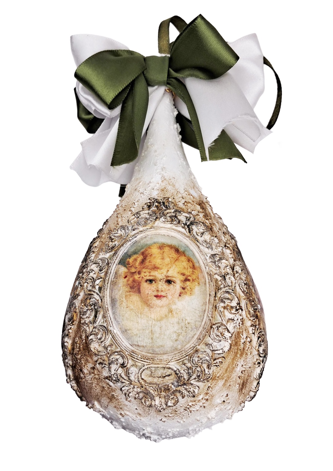 Glob - Ingerasul Bunicii - crăciun - decorațiuni de crăciun de casă - pom de crăciun  - Artynos.ro