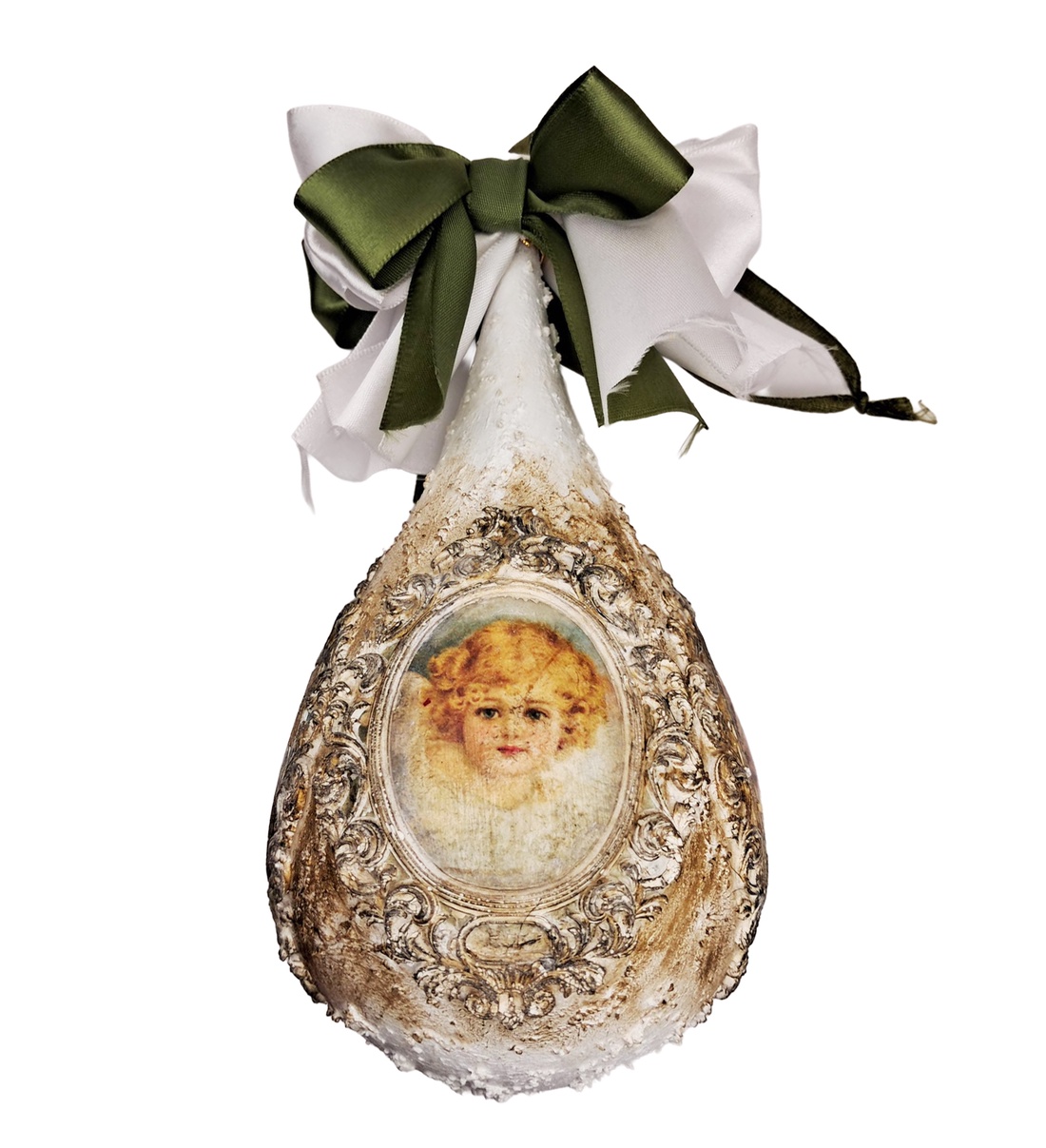 Glob - Ingerasul Bunicii - crăciun - decorațiuni de crăciun de casă - pom de crăciun  - Artynos.ro
