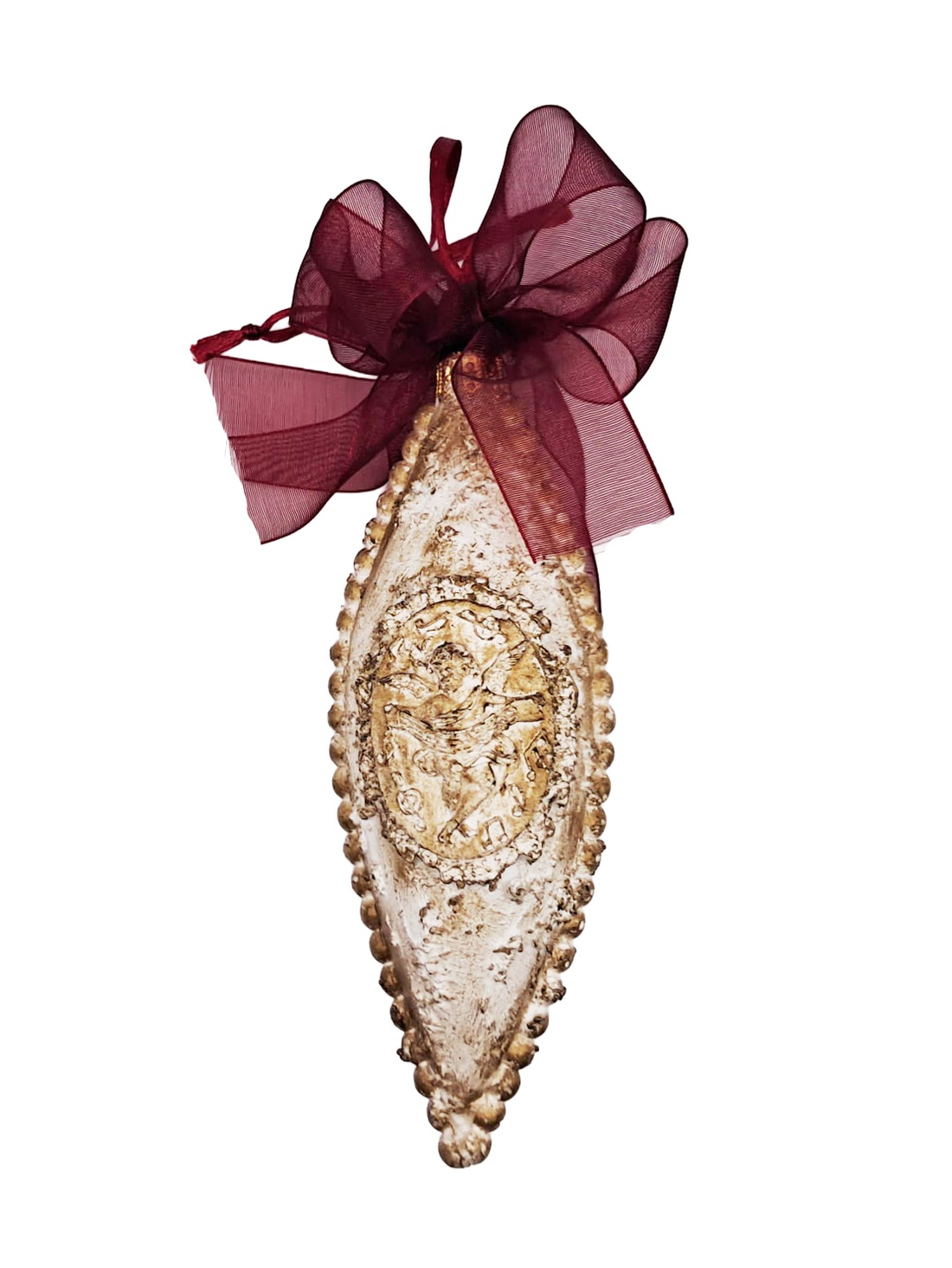 Glob - Glob cu panglica visinie - crăciun - decorațiuni de crăciun de casă - pom de crăciun  - Artynos.ro