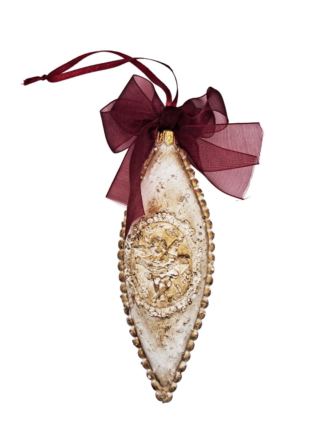 Glob - Glob cu panglica visinie - crăciun - decorațiuni de crăciun de casă - pom de crăciun  - Artynos.ro
