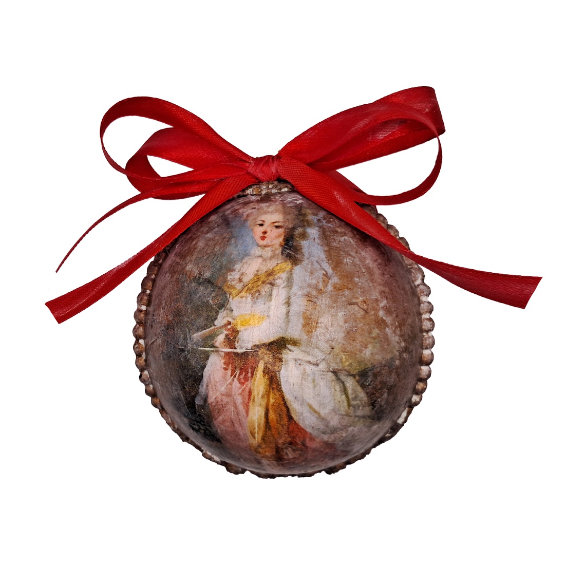 Glob - Gratie in tonuri de epoca - crăciun - decorațiuni de crăciun de casă - pom de crăciun  - Artynos.ro
