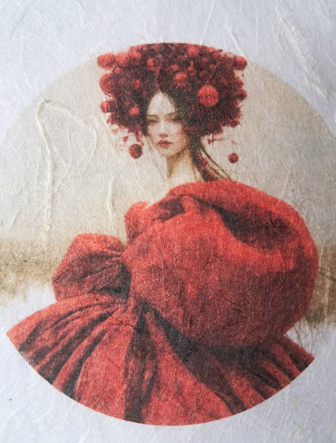 Hârtie de orez A4, Balerina (B) � Rice paper decoupage, Hârtie de orez A4 pentru decoupage - accessorii și unelte - hârtie - hârtie decoupage - Artynos.ro