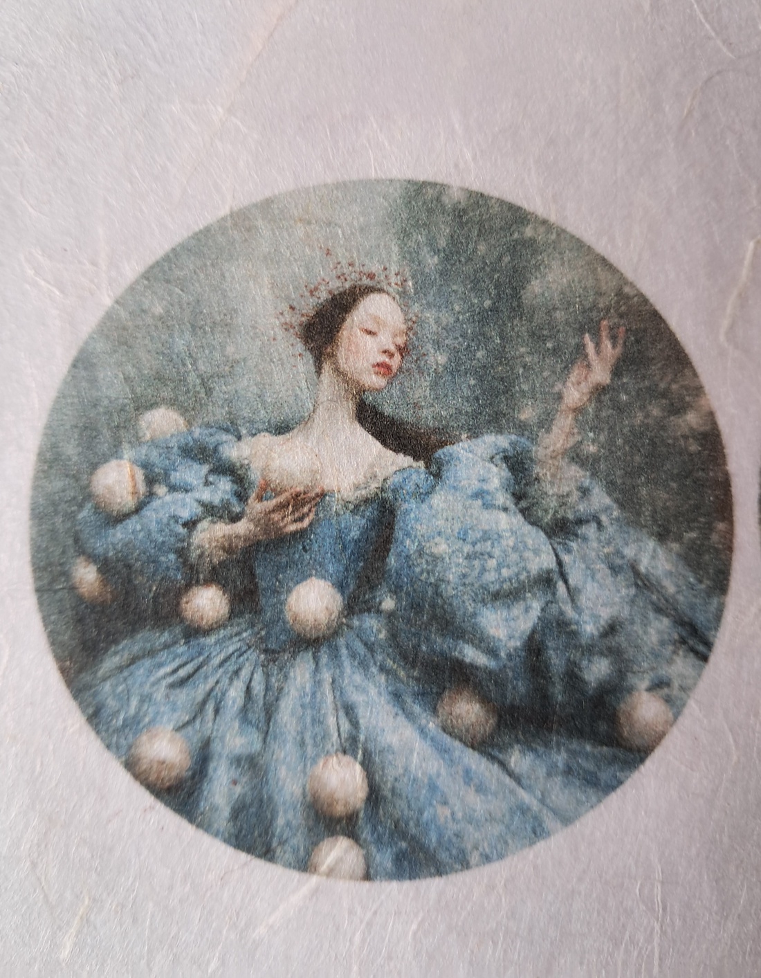 Hârtie de orez A4, Balerina (C) � Rice paper decoupage, Hârtie de orez A4 pentru decoupage - accessorii și unelte - hârtie - hârtie decoupage - Artynos.ro
