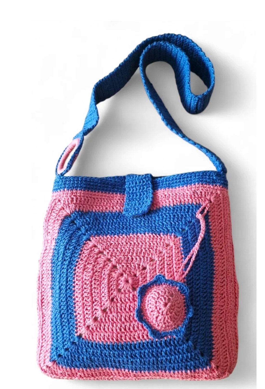 Geanta handmade crosetata - genți și portofele - genți de mână și umăr - geantă casual - Artynos.ro