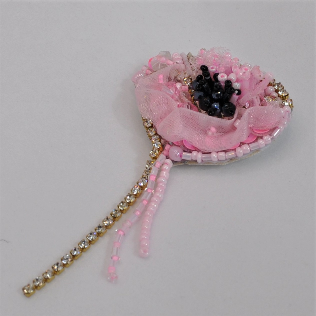 brosa floare de mac roz 3D cristal handmade accesorii femei, bijuterii cadou accesorii sacou bijuterii handmade - bijuterii - broșă, insigne - insigne - Artynos.ro brosa floare de mac roz 3D cristal handmade accesorii femei, bijuterii cadou accesorii sacou bijuterii handmade - bijuterii - broșă, insigne - insigne - Artynos.ro