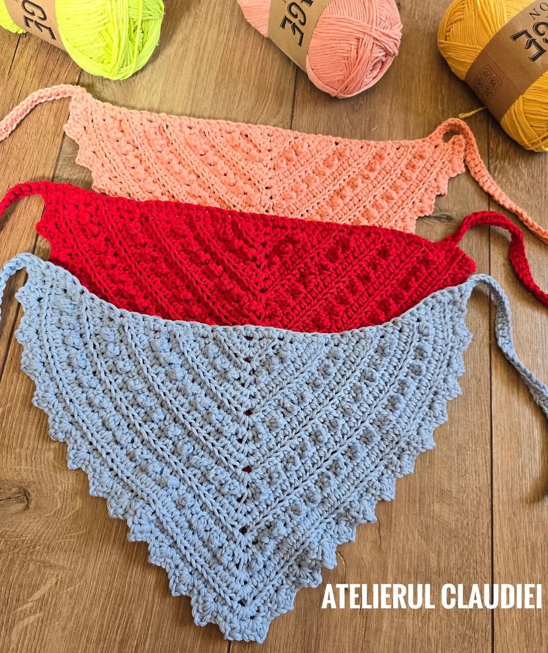 Bandana crosetata - îmbrăcăminte și modă - eșarfe, pălării, fularuri - șal, eșarfă de cap - Artynos.ro Bandana crosetata - îmbrăcăminte și modă - eșarfe, pălării, fularuri - șal, eșarfă de cap - Artynos.ro