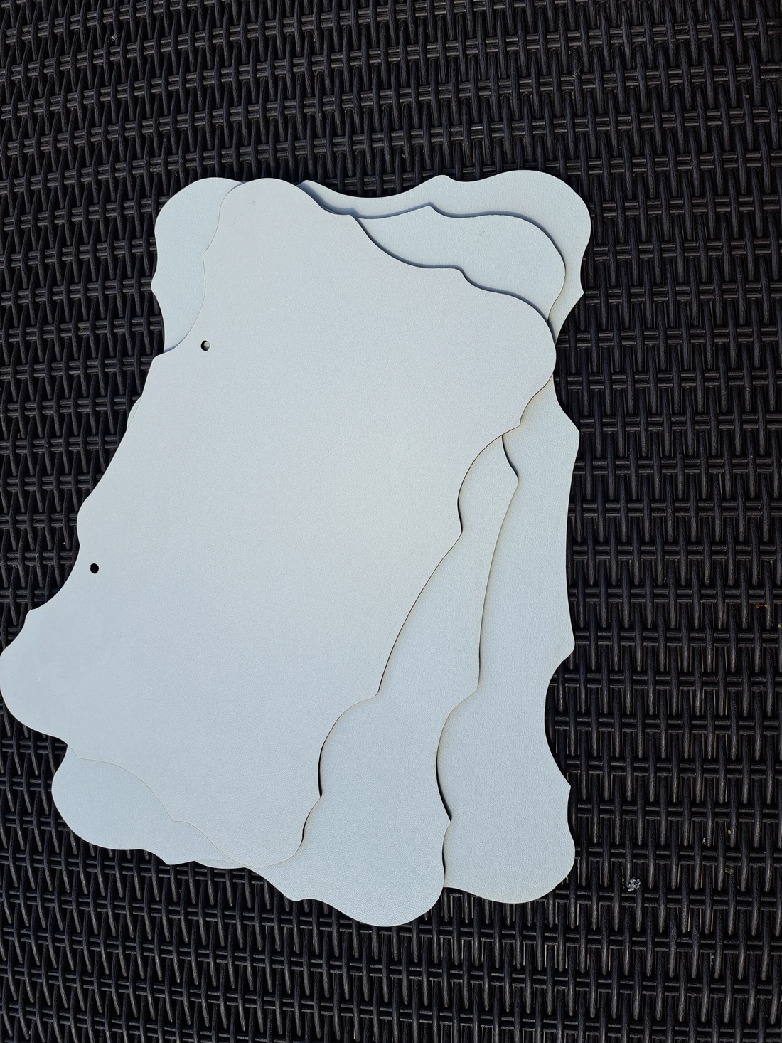 Tăbliță din MDF alb lacuit pentru personalizare - accesorii nuntă - materiale decor pentru nuntă - decorațiuni nuntă - Artynos.ro