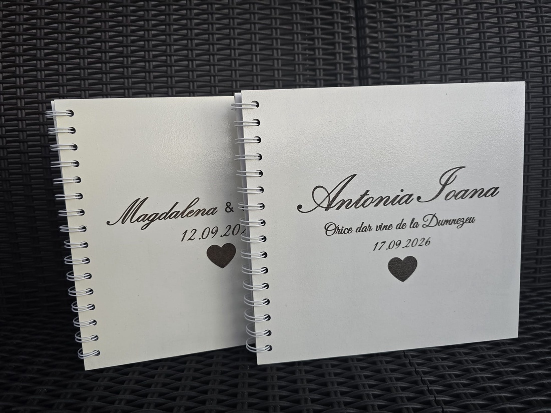 Guestbook personalizat - accesorii nuntă - amintiri și cadouri de nuntă - albume foto de nuntă - Artynos.ro