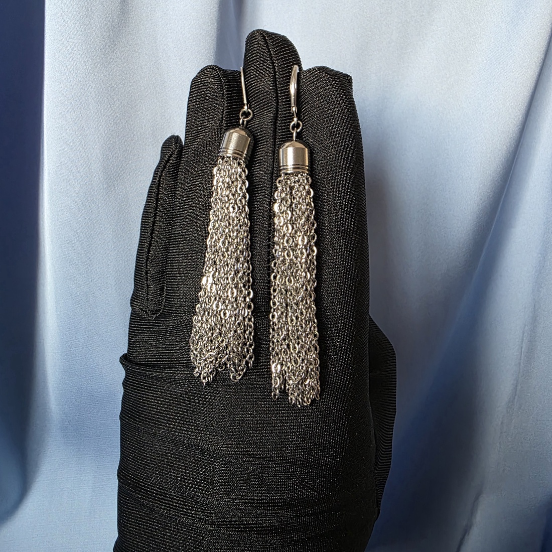 Cercei din otel inoxidabil  - bijuterii - cercei - cercei lungi - Artynos.ro