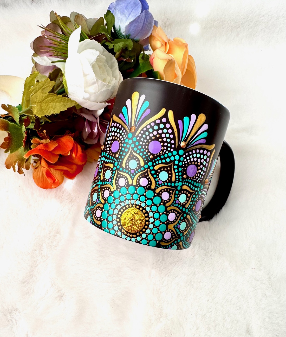 Cana pictata Deep purple - casă & stil de viață - accesorii pentru echipamente de bucătărie - accesorii de servire - căni - Artynos.ro Cana pictata Deep purple - casă & stil de viață - accesorii pentru echipamente de bucătărie - accesorii de servire - căni - Artynos.ro