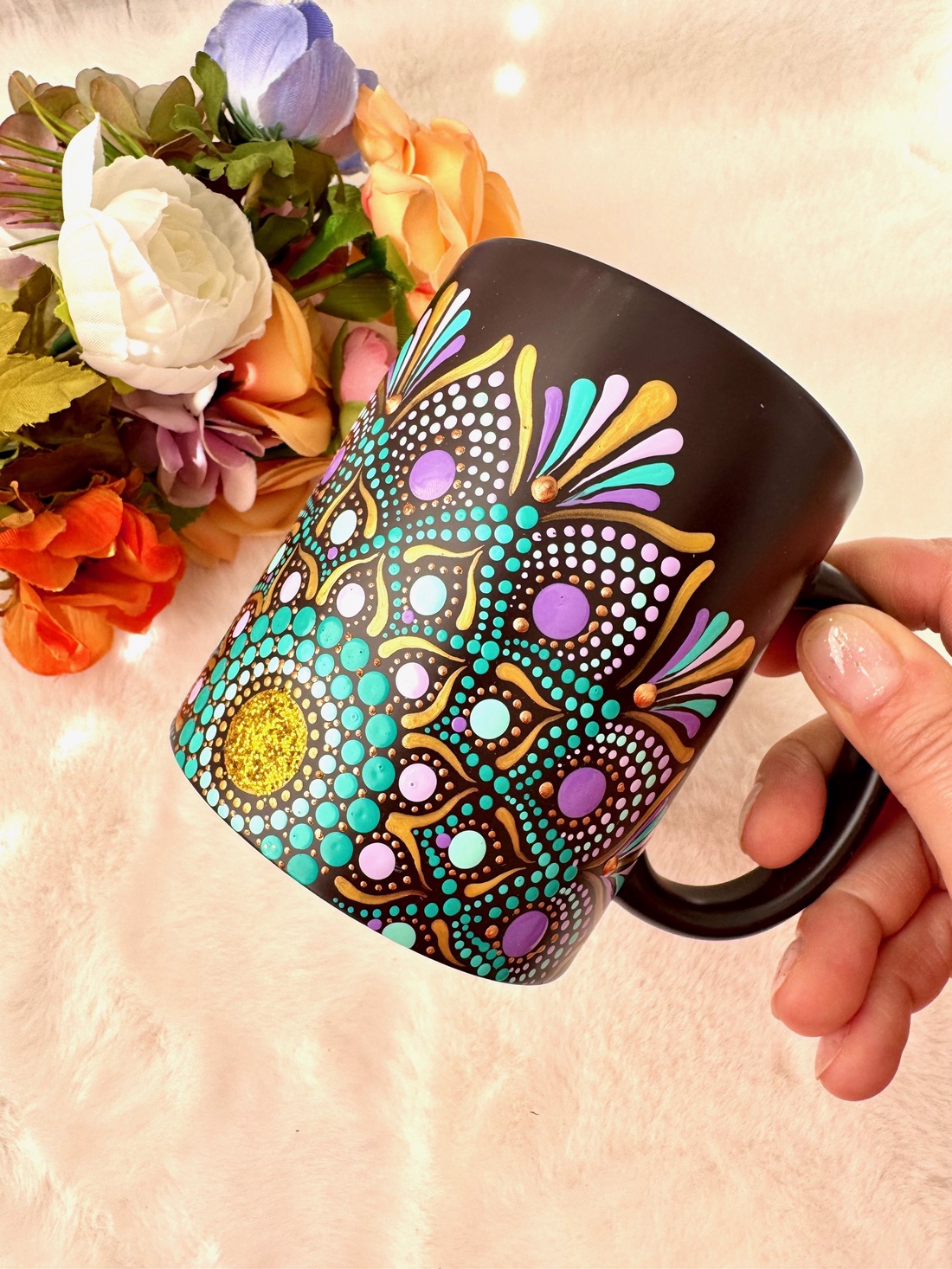 Cana pictata Deep purple - casă & stil de viață - accesorii pentru echipamente de bucătărie - accesorii de servire - căni - Artynos.ro Cana pictata Deep purple - casă & stil de viață - accesorii pentru echipamente de bucătărie - accesorii de servire - căni - Artynos.ro