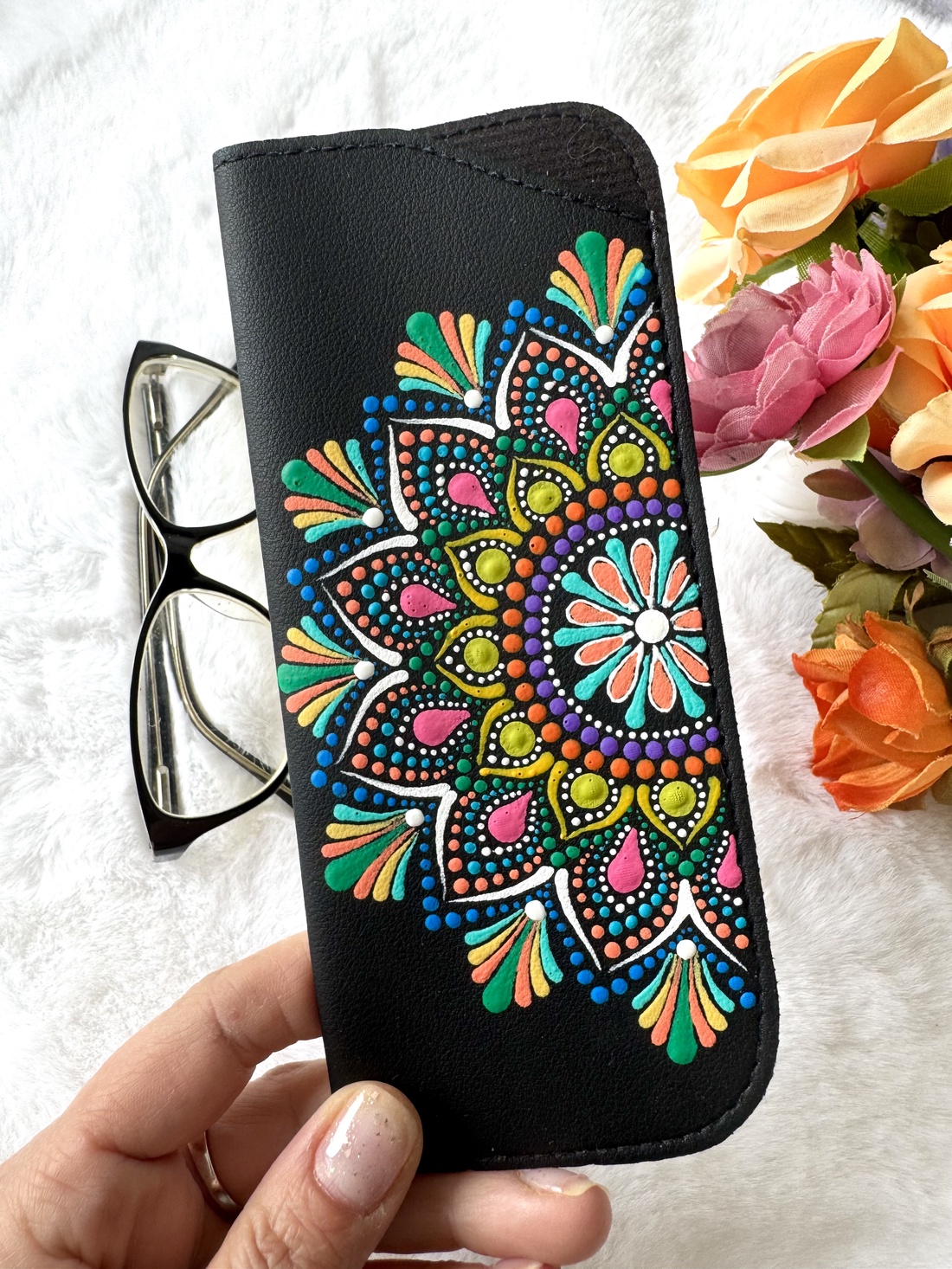 Etui ochelari -Sunset - geantă și husă - portofele, huse, suporturi - toc ochelari - Artynos.ro