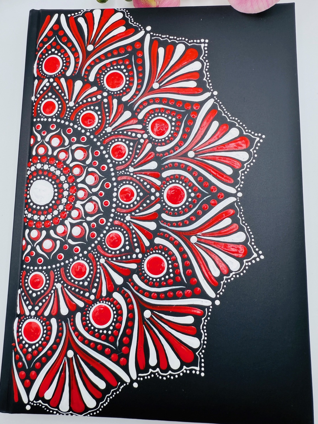 Agendă pictată manual - Traditional - casă & stil de viață - produse de papetărie - caiete și jurnale - Artynos.ro