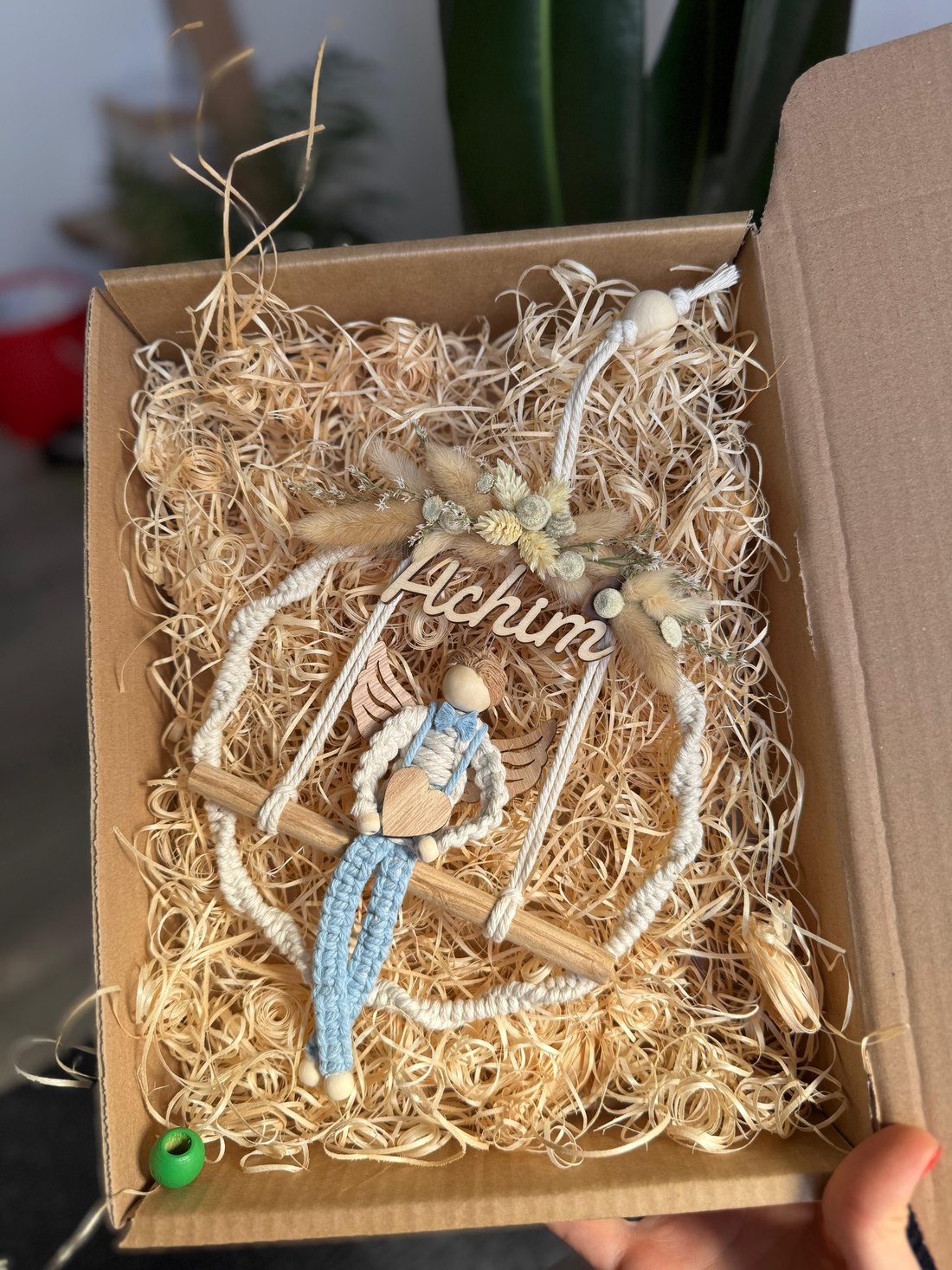 Ornament Cu Păpușă Macrame Cadou Prima Aniversare Botez Mot - casă & stil de viață - accesorii pentru decorat casa - decorațiuni de pereți, decorațiuni suspendate - decorațiuni perete, macramé - Artynos.ro Ornament Cu Păpușă Macrame Cadou Prima Aniversare Botez Mot - casă & stil de viață - accesorii pentru decorat casa - decorațiuni de pereți, decorațiuni suspendate - decorațiuni perete, macramé - Artynos.ro