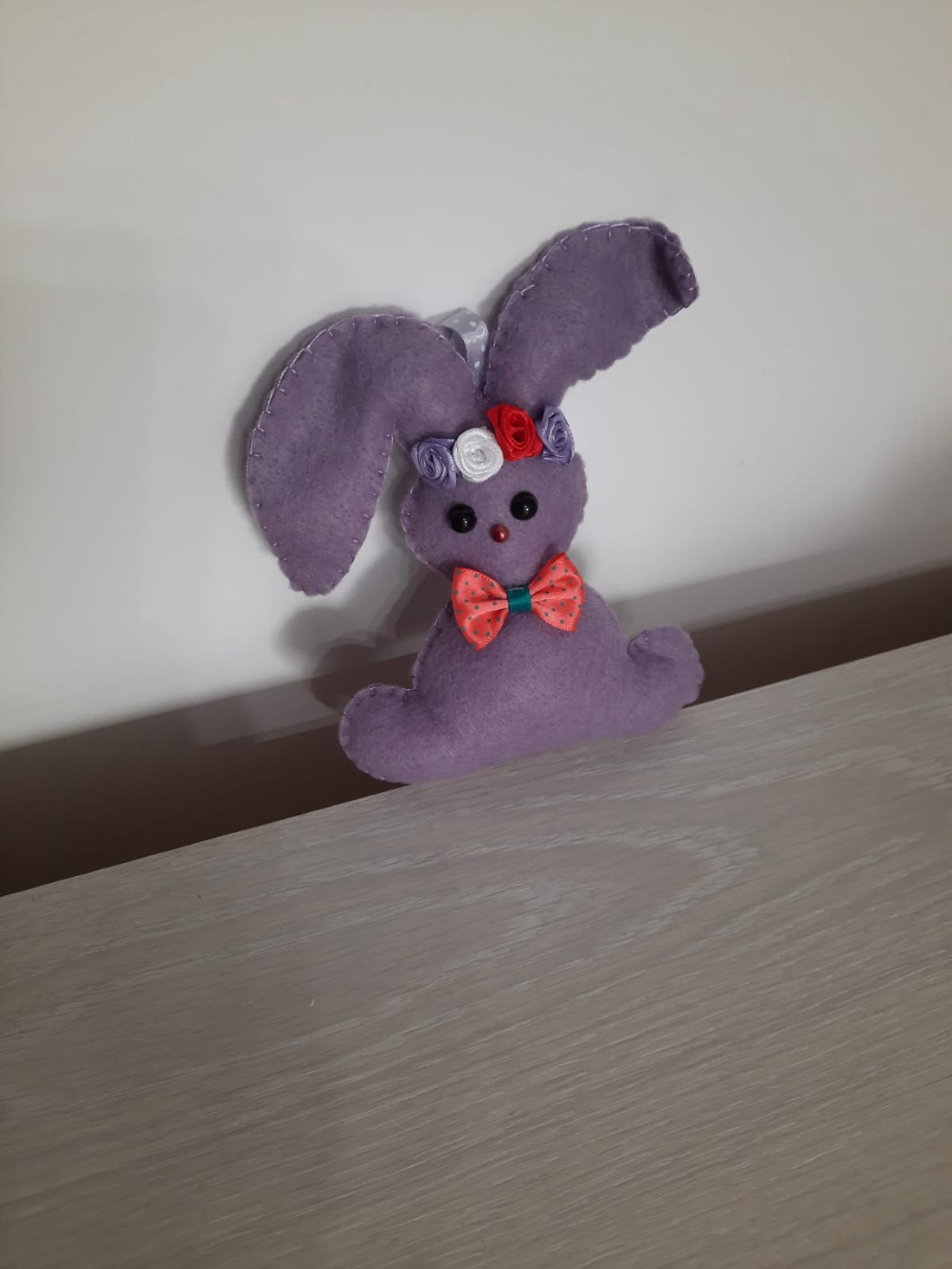 Iepuras mov din fetru - jucării și echipamente pentru copii - plușuri - iepure de pluș - Artynos.ro Iepuras mov din fetru - jucării și echipamente pentru copii - plușuri - iepure de pluș - Artynos.ro