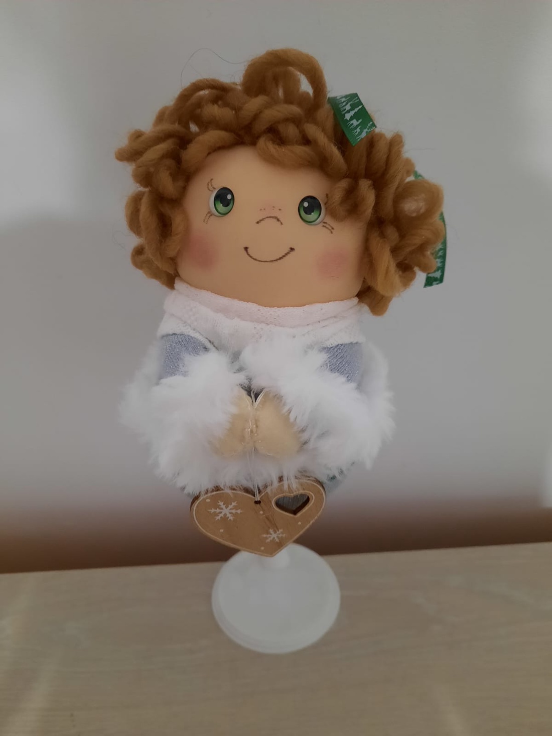 Baietel in argintiu decoratiune - crăciun - decorațiuni de crăciun de casă - globuri de crăciun - Artynos.ro