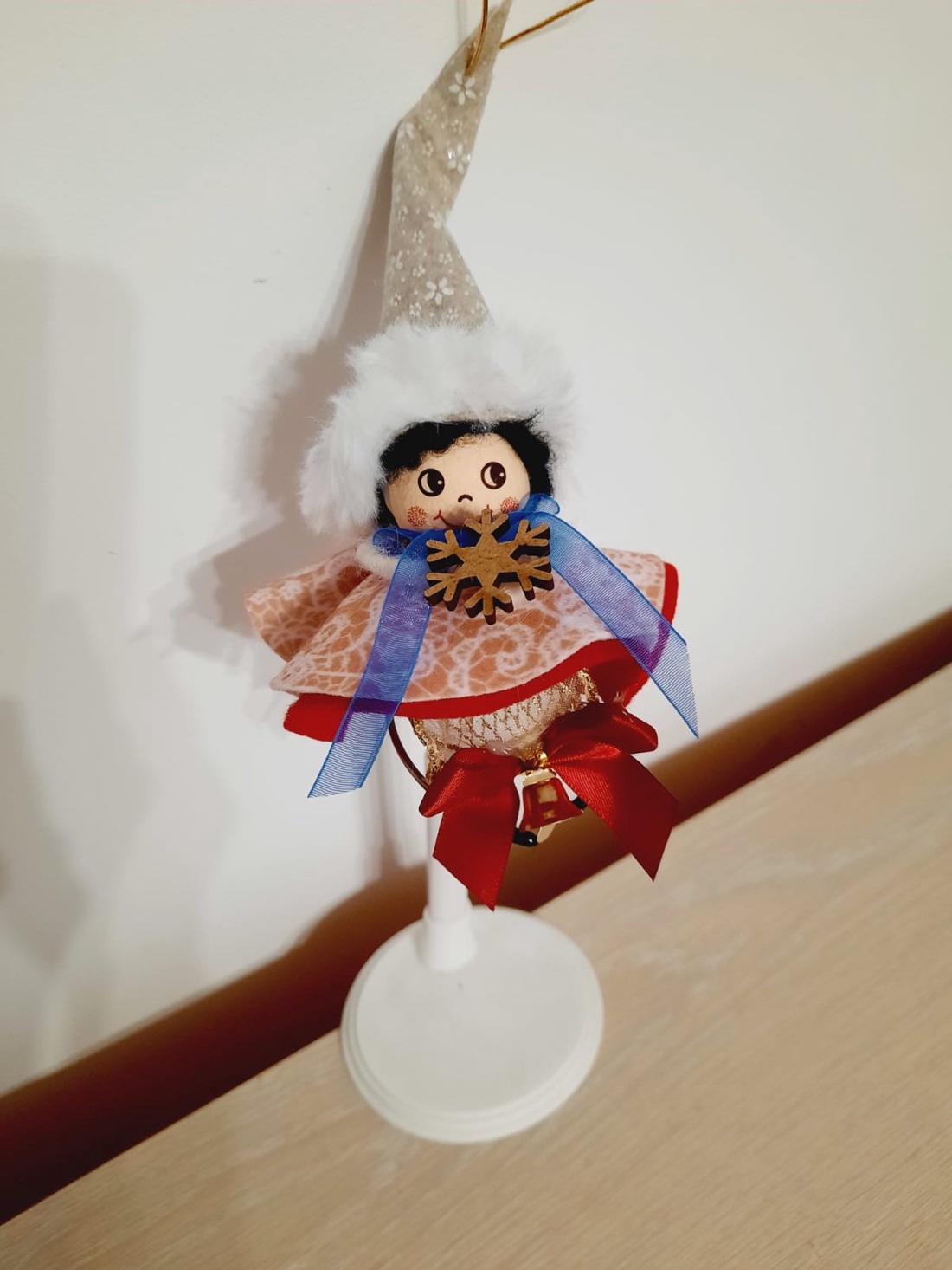 Pitic cu caciula decoratiune - crăciun - decorațiuni de crăciun de casă - globuri de crăciun - Artynos.ro