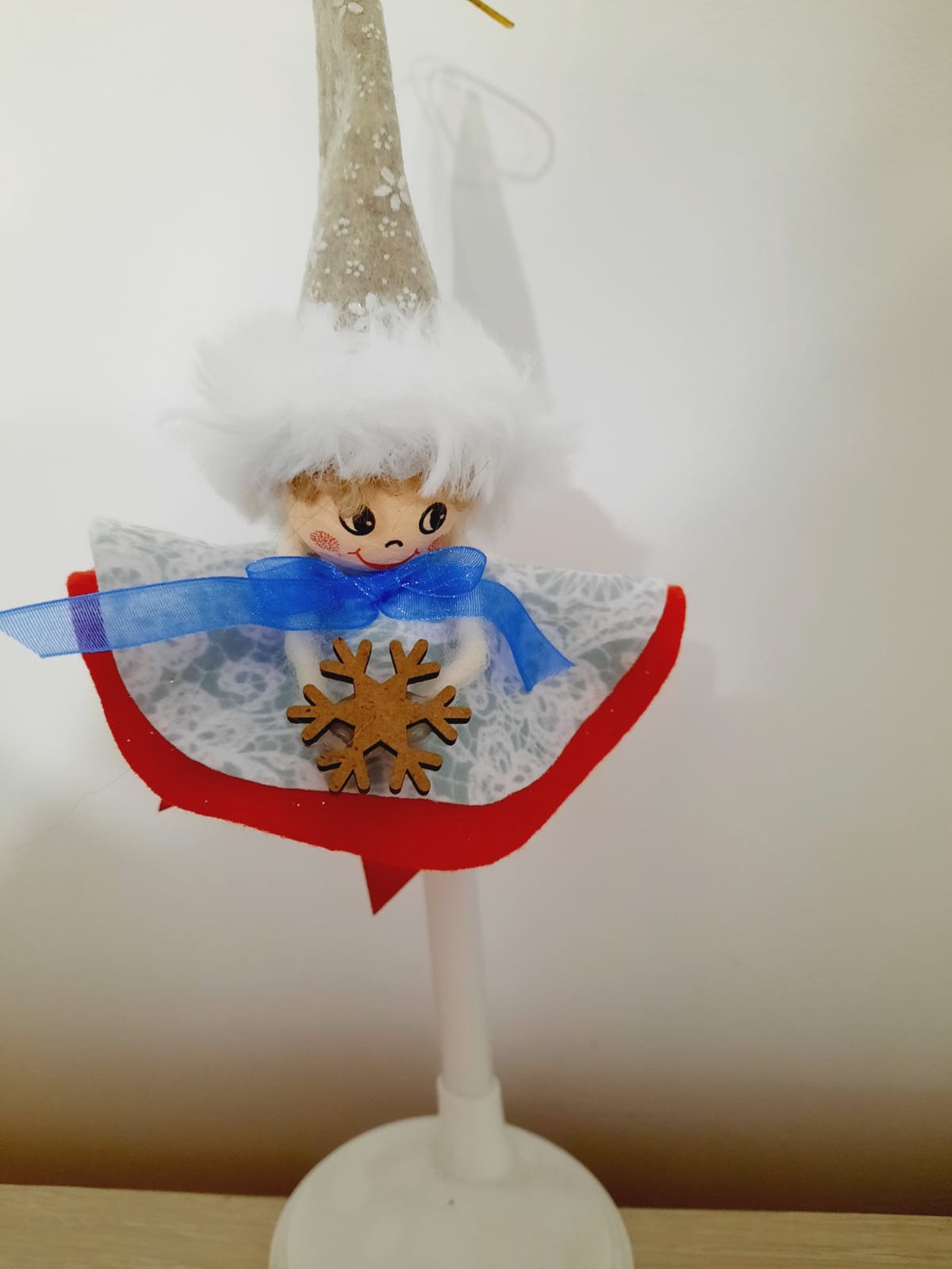 Pitic cu caciula decoratiune - crăciun - decorațiuni de crăciun de casă - globuri de crăciun - Artynos.ro