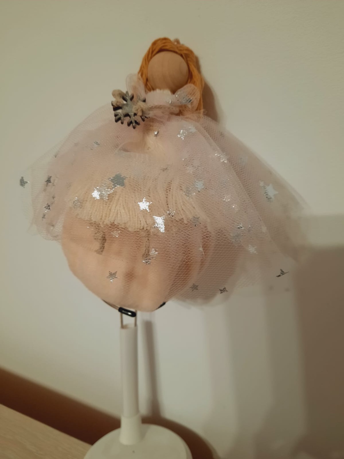 Papusa pe glob - crăciun - decorațiuni de crăciun de casă - globuri de crăciun - Artynos.ro