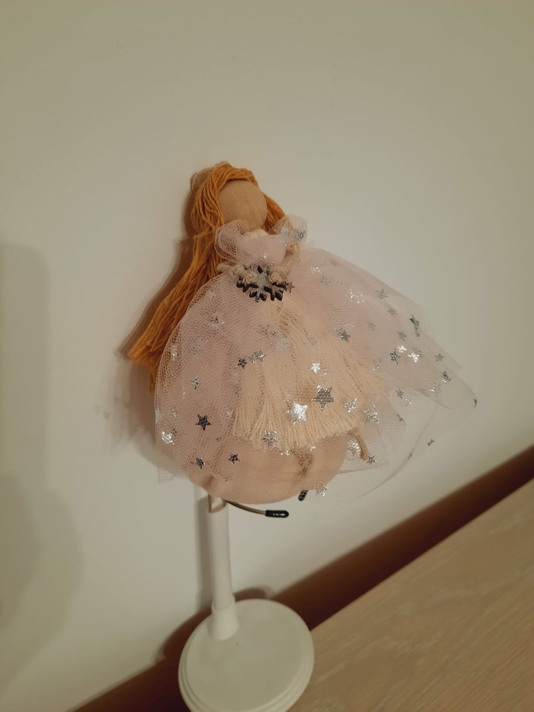 Papusa pe glob - crăciun - decorațiuni de crăciun de casă - globuri de crăciun - Artynos.ro