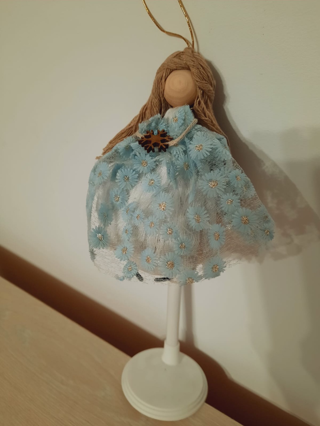 Papusa pe glob - crăciun - decorațiuni de crăciun de casă - globuri de crăciun - Artynos.ro