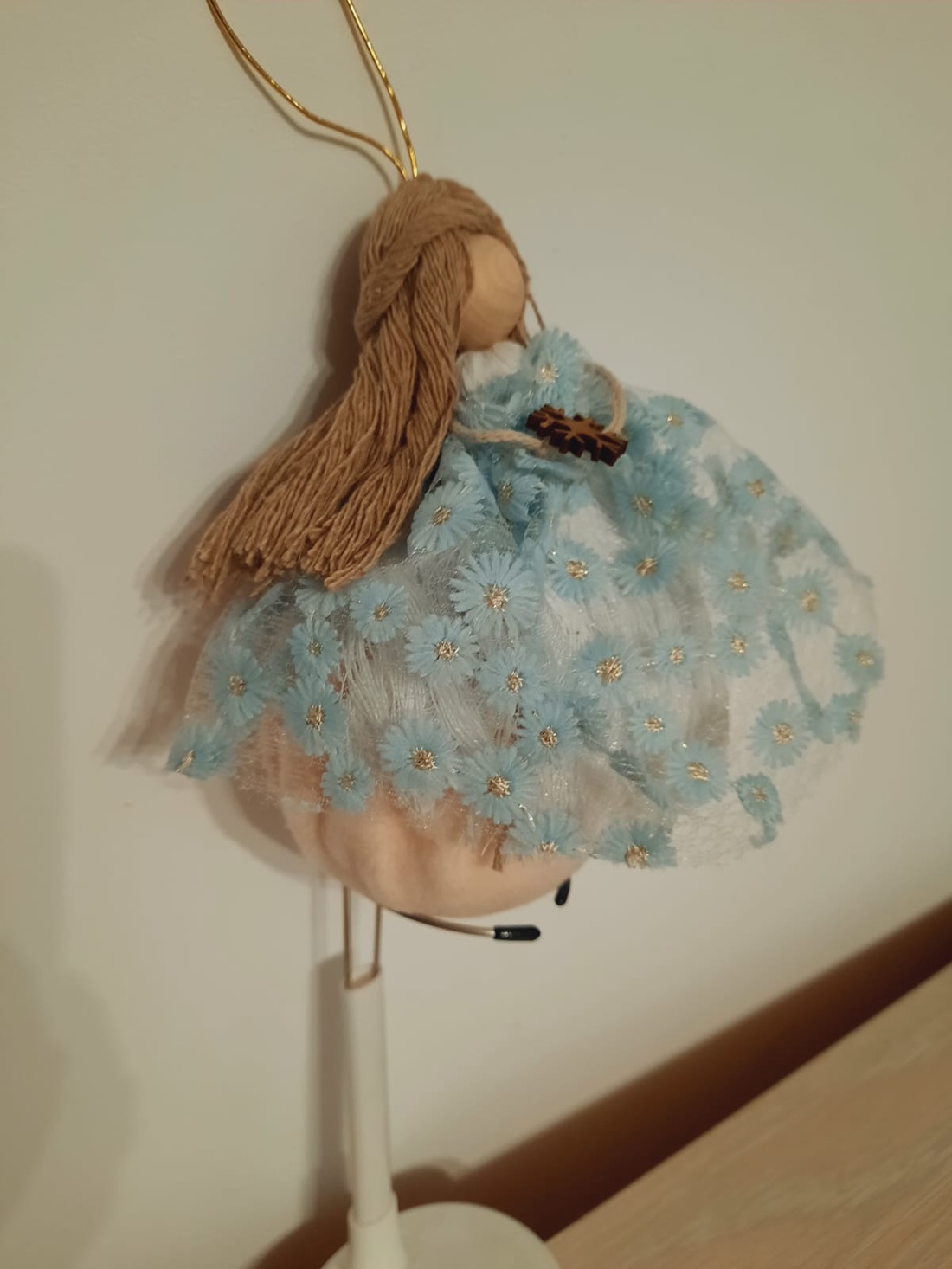 Papusa pe glob - crăciun - decorațiuni de crăciun de casă - globuri de crăciun - Artynos.ro