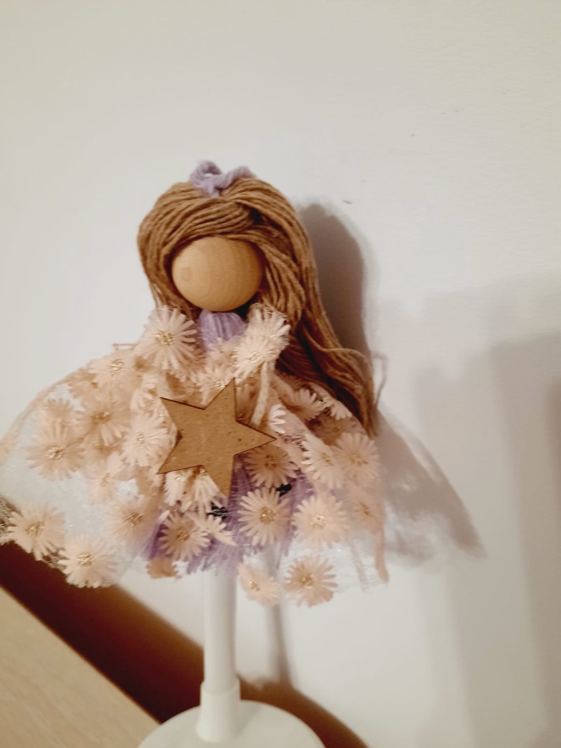 Papusa din macrame - crăciun - decorațiuni de crăciun de casă - globuri de crăciun - Artynos.ro Papusa din macrame - crăciun - decorațiuni de crăciun de casă - globuri de crăciun - Artynos.ro