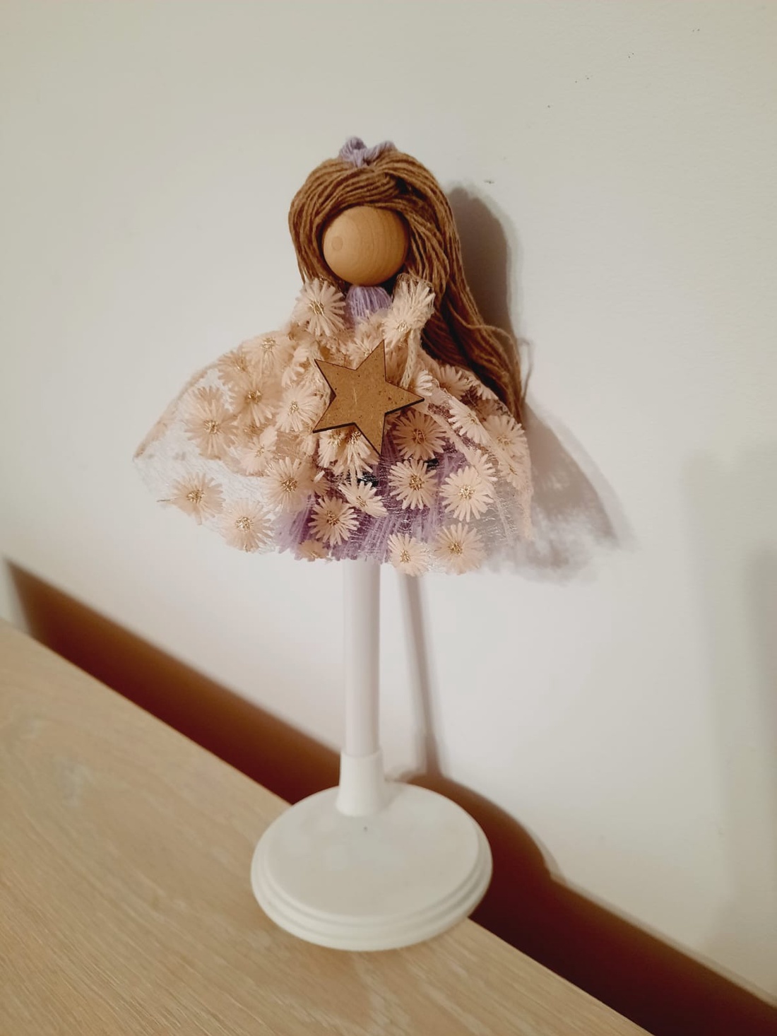 Papusa din macrame - crăciun - decorațiuni de crăciun de casă - globuri de crăciun - Artynos.ro Papusa din macrame - crăciun - decorațiuni de crăciun de casă - globuri de crăciun - Artynos.ro