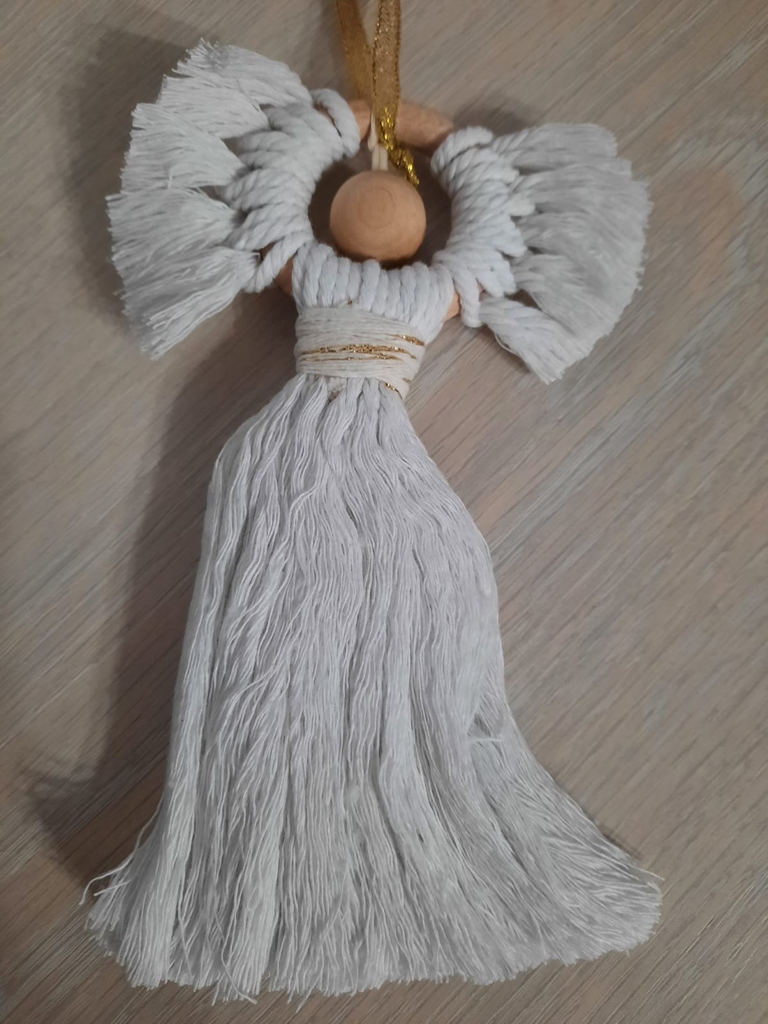 Ingeras din macrame - casă & stil de viață - accesorii pentru decorat casa - decorațiuni de pereți, decorațiuni suspendate - decorațiuni perete, macramé - Artynos.ro