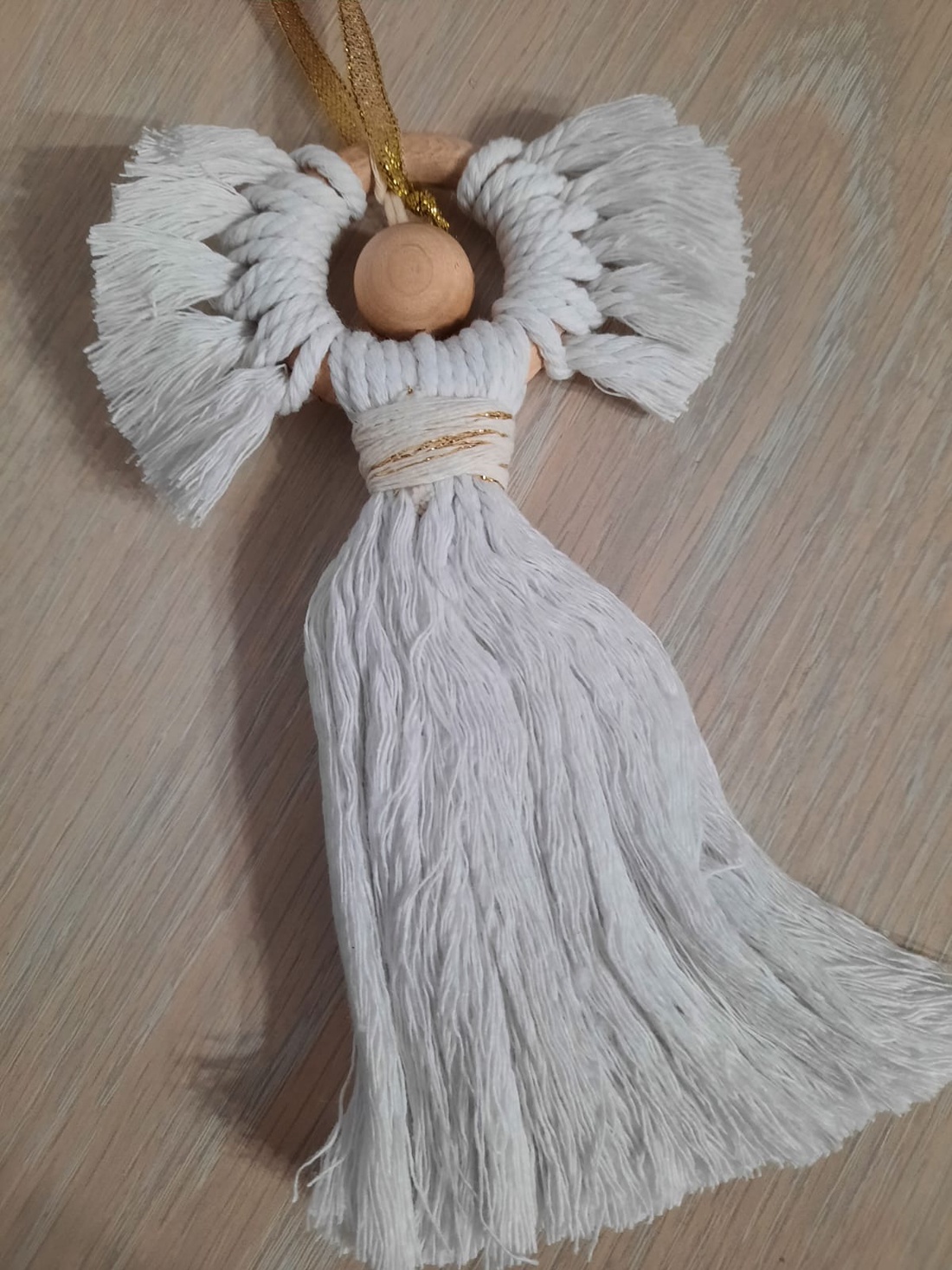 Ingeras din macrame - casă & stil de viață - accesorii pentru decorat casa - decorațiuni de pereți, decorațiuni suspendate - decorațiuni perete, macramé - Artynos.ro