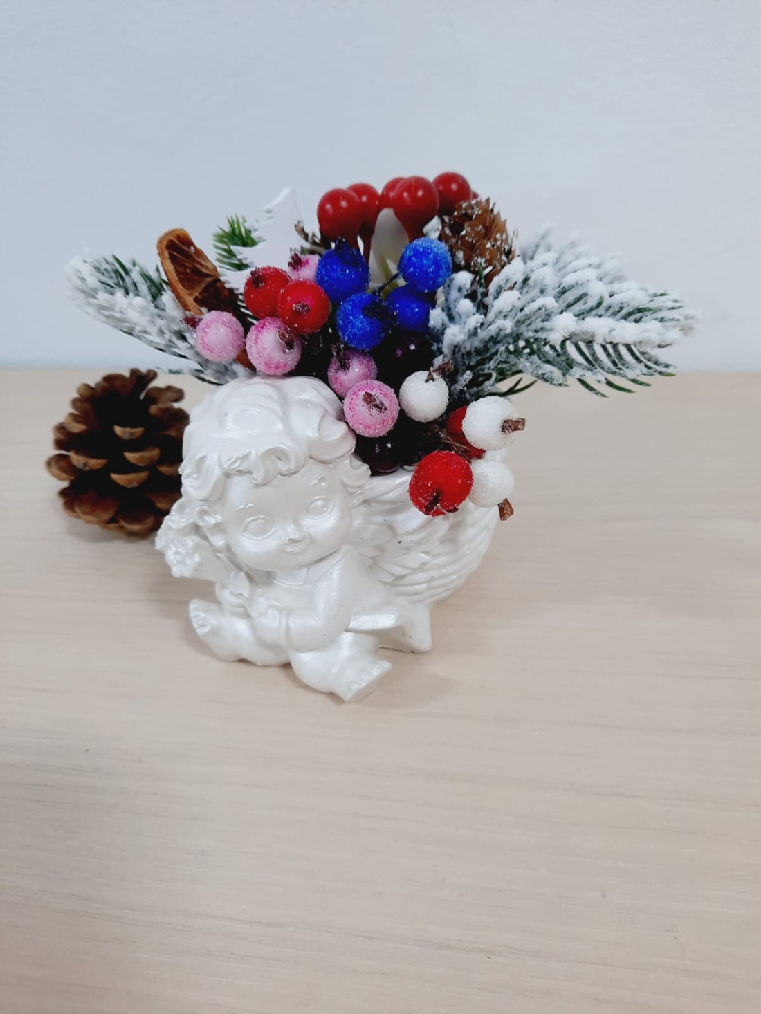 Ingeras cu cos decoratiune - casă & stil de viață - accesorii pentru decorat casa - decorațiuni de masă și decorațiuni pentru rafturi  - decorațiuni de masă - Artynos.ro