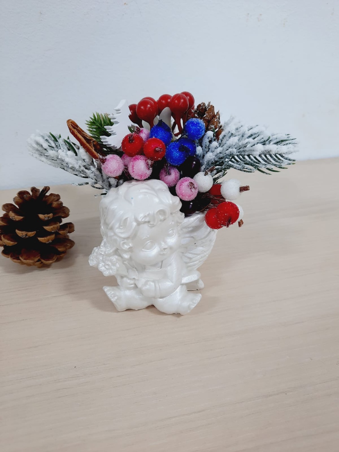 Ingeras cu cos decoratiune - casă & stil de viață - accesorii pentru decorat casa - decorațiuni de masă și decorațiuni pentru rafturi  - decorațiuni de masă - Artynos.ro