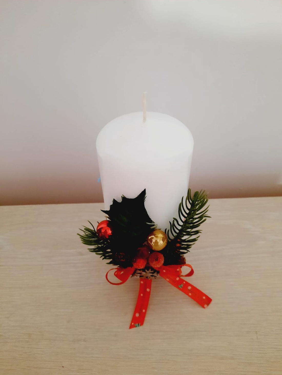 Lumanare inalta decorata  - casă & stil de viață - lumânări, parfumuri, arome - lumânări și sfeșnice - Artynos.ro